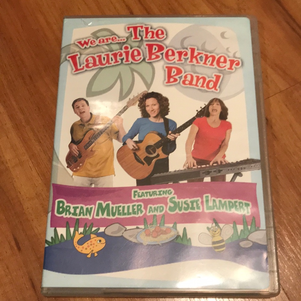 The Laurie Berkner Band kid DVD. Fun music for kids